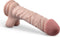 Blush Dildo Love Toy Dr. Skin Plus 9 Inch Posable Dildo With Balls Vanilla beige
