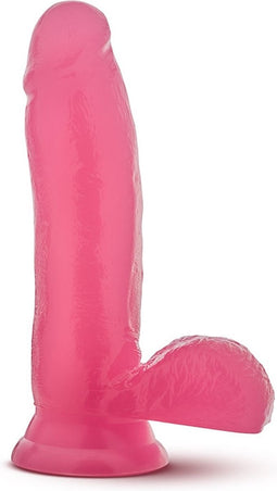 Blush Dildo Love Toy GLOW DICKS THE RAVE Roze