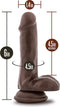 Blush Dildo Love Toy LOVERBOY TOPGUN TOMMY CHOCOLATE Bruin