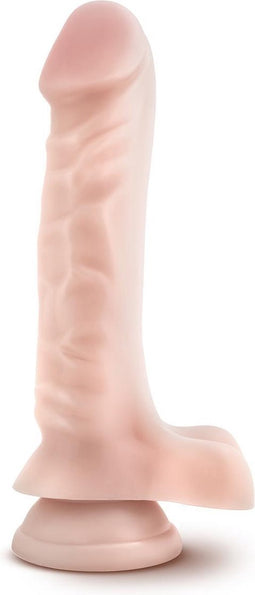 Blush - Dr Skin realistische dildo 22 cm met scrotum en zuignap
