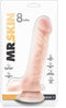 Blush - Dr Skin realistische dildo 22 cm met scrotum en zuignap