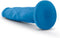 Blush - Neon dildo 19 cm dual density - Blauw