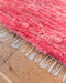 Blush Pink Woven Sheepskin Rug