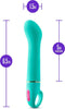 Blush Vibrator Love Toy Aria Flirty Af Teal Groen