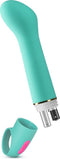Blush Vibrator Love Toy Aria Flirty Af Teal Groen