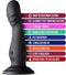 Blush Vibrator Love Toy Impressions Amsterdam Black Zwart