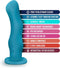 Blush Vibrator Love Toy Impressions Miami Teal Blauw