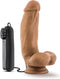 Blush Vibrator Love Toy LOVERBOY MMA FIGHTER 7INCH COCK MOCHA Bruin