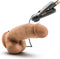 Blush Vibrator Love Toy LOVERBOY MMA FIGHTER 7INCH COCK MOCHA Bruin