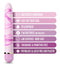 Blush Vibrator Love Toy The Collection Strawberry Fields Pink Roze