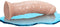 Blush - Zelfglijdende dildo Dr Skin 5 cm dik