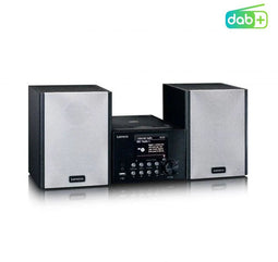 Lenco MC-250 - Stereo set - Internet DAB+ FM radio Bluetooth CD/MP3/USB speler (2 stuks)