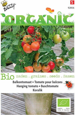 5 stuks Organic Balkontomaat Koralik (BIO)