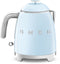 Smeg KLF05PBEU - Mini waterkoker - 0,8L 1400W - Pastelblauw