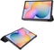Accezz Trifold Bookcase - Samsung Galaxy Tab S6 Lite / Tab S6 Lite (2022) - Hoogwaardig kunstleder - Zwart