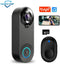 Blyx® - Slimme Deurbel - Deurbel met camera draadloos wifi - Draadloos op accu met 1080P - Inclusief Draadloze Gong (T-ring geluid) - 64GB SD-kaart (slimme deurbel) - Zwart