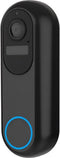 Blyx® - Slimme Deurbel - Deurbel met camera draadloos wifi - Draadloos op accu met 1080P - Inclusief Draadloze Gong (T-ring geluid) - 64GB SD-kaart (slimme deurbel) - Zwart