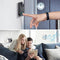 Blyx® - Slimme Deurbel - Deurbel met camera draadloos wifi - Draadloos op accu met 1080P - Inclusief Draadloze Gong (T-ring geluid) - 64GB SD-kaart (slimme deurbel) - Zwart