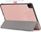 3-Vouw sleepcover hoes - Geschikt voor iPad Pro 11 inch (2018/2020/2021) - Rose Goud