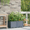 vidaXL - Tuinbakken - met - Water - Irrigatiesysteem - - - 2 - stuks - - - Lichtgrijs
