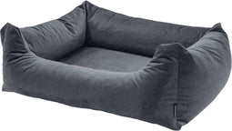 Madison Madison Hondenbed Velvet 120x95x28 cm grijs