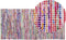 BELEN - Laagpolig vloerkleed - Multicolor - 80 x 150 cm - Polyester