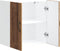vidaXL - Keukenwandkast - Kalmar - bewerkt - hout - oud - houtkleurig