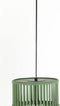 Light & Living Hanglamp Timaka - Rotan Groen - Ø46cm