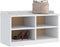 vidaXL - Gangbankje - SANDNES - wit - 87x40x50 - cm - massief - grenenhout
