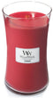 WoodWick Hourglass Large Geurkaars - Black Cherry - 130 branduren
