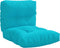 vidaXL - Palletkussens - 2 - st - stof - turquoise