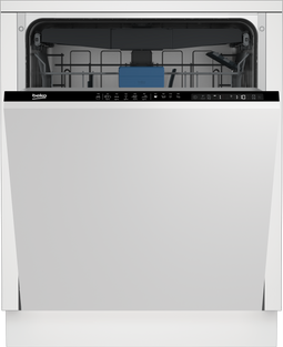 Beko BDIN25530 - Inbouw Vaatwasser 60cm - 15 couverts - Stil 44 dB