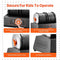 Rock Tumbler Machine, 8 lbs Large Capacity Dual Barrels Rock Polishing Machine, 9 Speed Settings 9-D