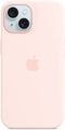Apple MT0U3ZM/A (iPhone 15) - Soft case - Siliconen met MagSafe - Roze