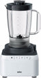 Braun FP3131WH - Foodprocessor - 800 W - 2,1 l - Grijs/Wit