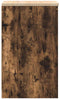 vidaXL - Garagekast - 40x51x85 - cm - massief - grenenhout - gerookt - eiken