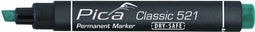 Pica Classic 521/36 - Permanent Marker - Beitelpunt 2-6 mm - Groen