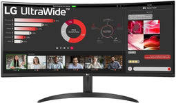 LG 34WR50QC-B - Monitor - 34" gebogen 3440x1440 100Hz VA - Zwart