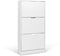 Milton Oldbrook Prato - Schoenenkast - 3 Niveaus - tot 18 Paar Schoenen - Wit - 60x24x119cm
