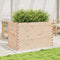 vidaXL - Plantenbak - 110x60x68,5 - cm - massief - grenenhout