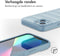 iMoshion Hoesje Geschikt voor iPhone 13 Hoesje Siliconen - iMoshion EasyGrip Backcover - Lichtblauw