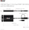 Club 3D CAC-1611 - USB Gen1 Type-C/-A naar Dual HDMI (4K/30Hz) / VGA (1080/60Hz) - Zwart