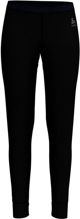 ODLO SUW Bottom Pant MERINO 200 - Thermobroek - 100% Merino Wol - Zwart - Maat S