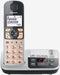 Panasonic KX-TGE522 - DECT-telefoon - 2 handsets - Antwoordapparaat - Nummerherkenning - Zilver (2 stuks)