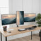 Maclean MC-137 - Monitorhouder voor 3 monitoren - 17-27 inch - tot 8kg - Gasveren - Zwart