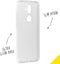 Accezz Nokia 8.1 - Back Cover - Siliconen - Ultra transparant