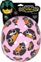 Mini Hornit Lids Fietshelm voor Kinderen met LED achterlicht - Pug Puppies (M)