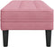 vidaXL - Ligbed - Roze - 113x57x39 - cm - Velours