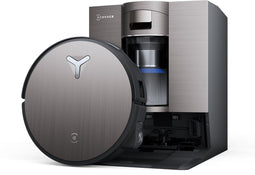 ECOVACS DEEBOT X11 Omnicyclone EU - Robotstofzuiger - 19.500 Pa zuigkracht - Dweilfunctie - Zelfreinigend - Zwart