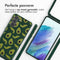 iMoshion Hoesje Geschikt voor Samsung Galaxy S21 FE Hoesje Met Koord - iMoshion Siliconen design hoesje met koord - Groen / Avocado Green